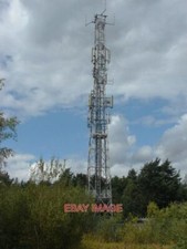 PHOTO  TELECOMMUNICATION MAST CHOBHAM RIDGE THE MAST AT THE NORTH WEST CORNER OF
