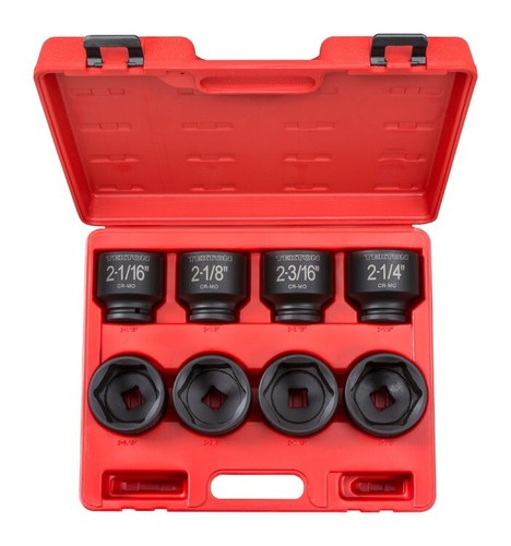 Tekton 3/4 Inch Drive 6-Point Impact Socket Set 8-Piece (2-1/16 - 2-1/2 in.)