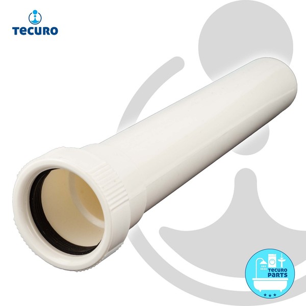 Tecuro Tauchrohr - Wandrohr - VerläNgerung 1 1/4 Zoll X Ø 40 X 250 Mm, KS- Weiß-image
