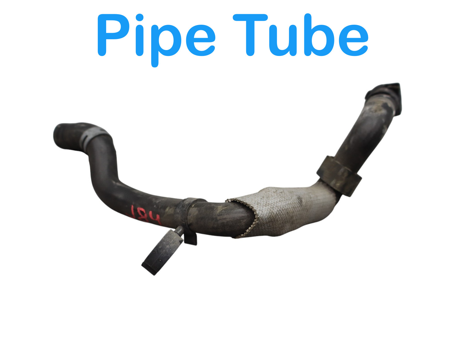 03-12 Bentley Continental Engine Radiator Coolant Water Hose Pipe Tube Oem