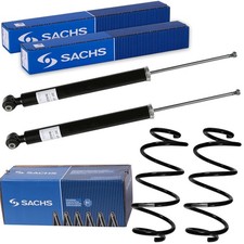 2x SACHS STOSSDÄMPFER+FAHRWERKSFEDER HINTEN passend für MERCEDES B-KLASSE W246