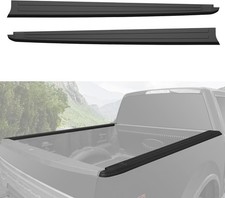 Side Bed Rail Caps 5.5' for Ford F150 2015-2020, Black Trunk Left  Right Bed...