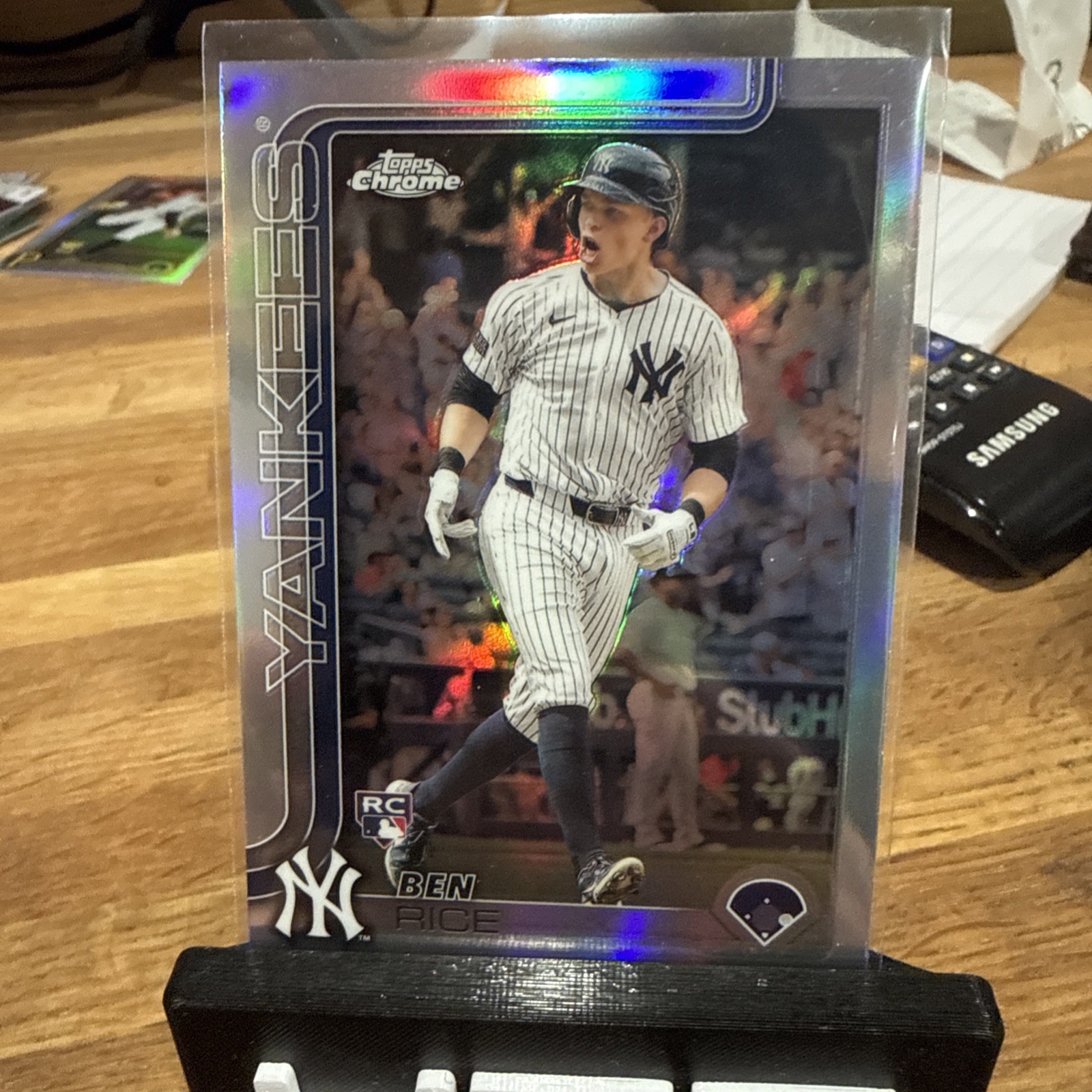 2025 Topps Chrome - Ben Rice #139 Refractor (RC)