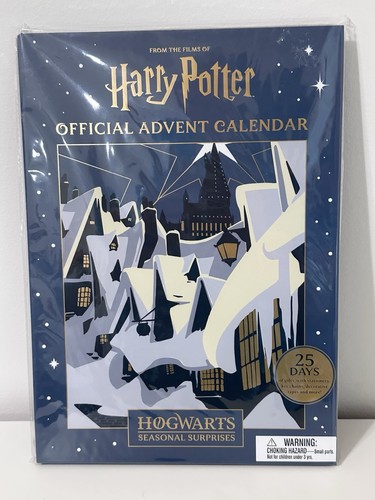 Harry Potter Hogwarts Advent Calendar with Seasonal Surprises NEW - Picture 1 of 4