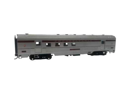 Coche de correo Walthers Proto Ho 920-13063, 63' Budd RPO, PRR sin caja plateado | Condition: Used