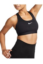 Nike Women's Swish Athletic Sports Bra Black