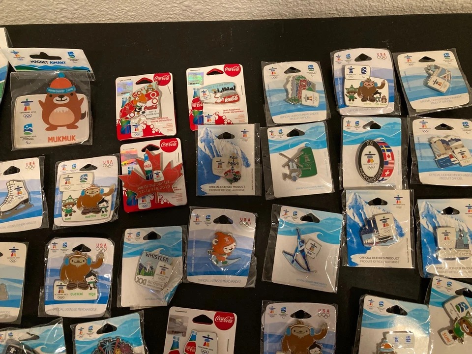 Lote de bolsas de compras con asas con logotipo de Vancouver de los Juegos Olímpicos de Invierno 2010 Foto 4 de 4