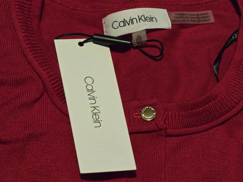 Lote Ropa Mujer Talla XL 14 16 ¡Nuevo! Blusa Top Suéter Calvin Klein Tahari ++ Foto 3 de 4