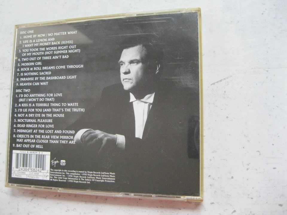 CD Meat Loaf – The Very Best Of Meat Loaf 1998 Doppel CD - Bild 4 von 4