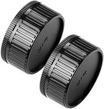Body Cap and Lens Rear Cap Cover Replacement Set for Leica M-Mount Lens Cameras,