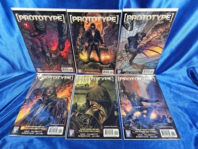 Prototype complete lot set run 1 2 3 4 5 6 2009 WildStorm DC Activision 1-6