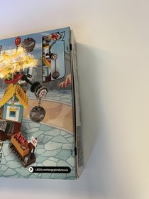 LEGO Pig City Teardown 75824 Angry Birds Movie, 386 Pieces, Ages 7-14, Red