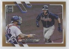 2021 Topps Gold Foil Dansby Swanson #233 0v78