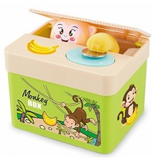 Monkey Stealing Coin Bank Money Toy Box