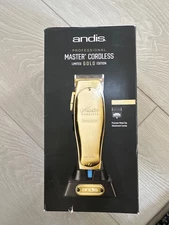Andis Professional Cordless Master Clipper Limited Edition - Gold (12540)
