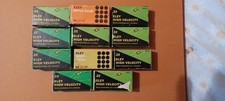 Empty Eley ammunition boxes . Rifle Shooting. BASC.WAGBI Interest