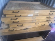 Very Large Artists Chest Of Drawers