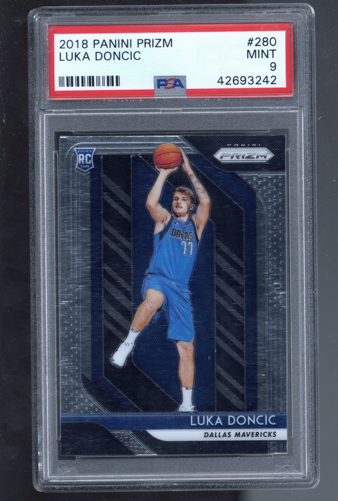 2018-19 Panini Prizm #280 Luka Doncic ROOKIE RC PSA 9