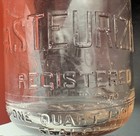 Vintage 1947 Monticello Dairy One Quart Embossed Milk Bottle-Charlottesville VA. — photo 7