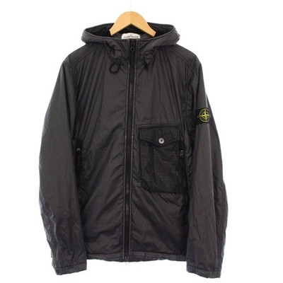 Stone Island Lamy Flock Jacket Mountain Parka L Gray 731543035