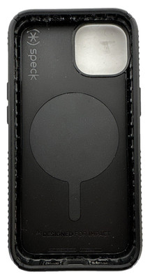 Speck iPhone Case for iPhone 12 Black Designed for Impact Hard Shell Case
