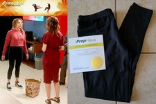 COBRA KAI: Tory/Peyton List screen worn pants w/COA