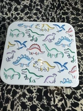 Bento Box Sandwich Holder NWT Dinosaurs Kids Green Snack Container
