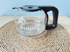 BUNN 10 Cup Glass Carafe Pot Black Lid Handle