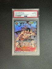 Bandai One Piece Portgas D. Ace PRB01 Manga Alt Art Foil PSA 10