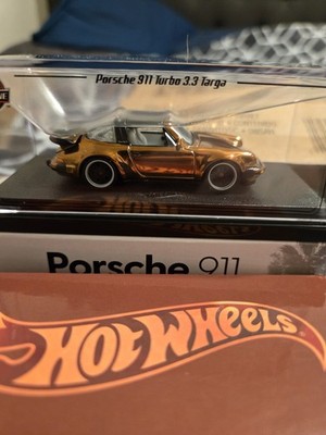 Hot Wheels RLC Exclusive 1988 Porsche 911 Turbo 3.3 Targa Bronze