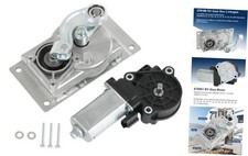 RV Gear Box Linkage with Motor Replacement for Kwikee Electric Steps, Replace