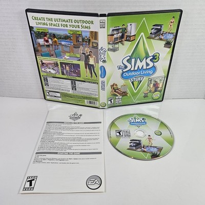 The Sims 3: Outdoor Living Stuff ( WIN/MAC, 2011) PC Expansion Pack