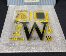 B1247 SOLO W- CTMH Close To My Heart My Acrylix Stamps Storage Envelope