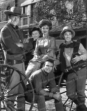 8x10 Print James Arness Ken Curtis Amanda Blake Burt Reynolds Gunsmoke #1296