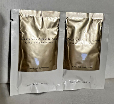 Donna Karan Cashmere Mist Eau De Parfum Towelette 2ml 0.07 fl oz Set of two