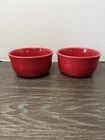 Homer Laughlin Fiesta Ware Scarlet Cereal Soup Bowl  HLC Made in USA 6"