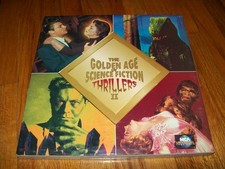 THE GOLDEN AGE OF SCIENCE FICTION THRILLERS II 3-Laserdisc LD BOXED VOLUME 2 TWO