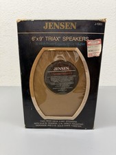 Vintage Rare Classic 80s Jensen 6x9 Triax Car Stereo Speakers J1065