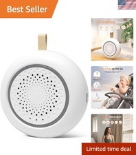 Lightweight White Noise Sound Machine for Anxiety Relief  Deep Sleep Anywhere