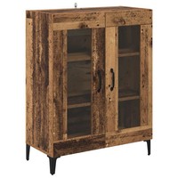Sideboard Altholz 69,5 X 34 X 90 Cm Aus Verbundholz Und Eisen