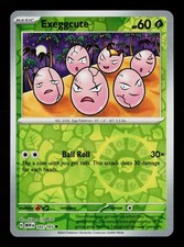Carta Pokemon Exeggcute 102/165 Reverse Holofoil Scarlatto e Viola 151 -B12