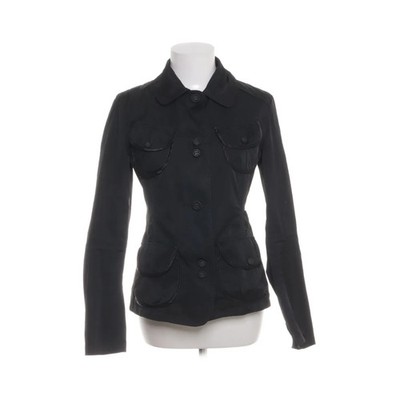 Geospirit, Safarijacke, Damen, Größe: 42, Schwarz, Polyester, Einfarbig #0x3