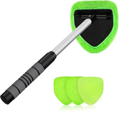 XINDELL Windshield Cleaner Tool   Car Interior Window Cleaning Kit with Exten...
