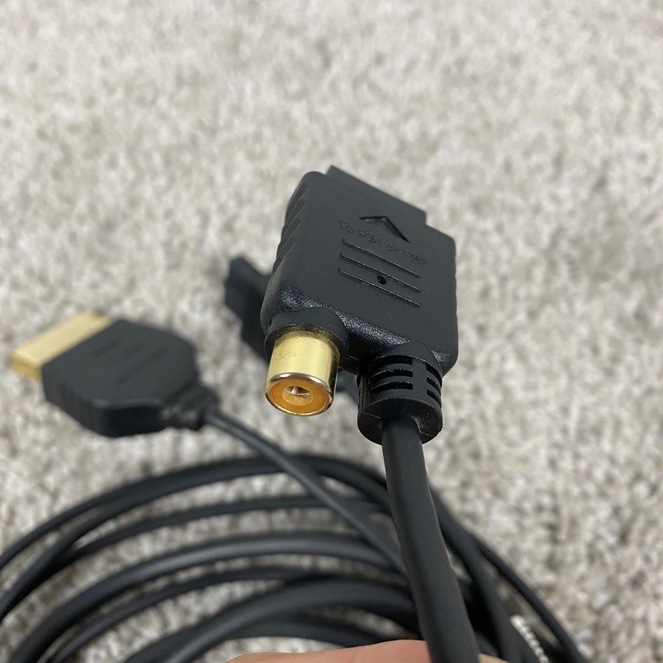 Cable de cable AV universal compuesto de video para PS1 PS2 XBOX SNES N64 GameCube Foto 4 de 4