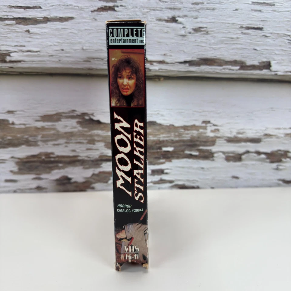 Moon Stalker VHS Tape 1989 Complete Entertainment Horror Gore Slasher Rare Movie - Image 4 of 4