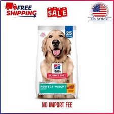 Hill's Science Diet Adult Perfect Weight Chicken Recipe Dry Dog Food,25LB