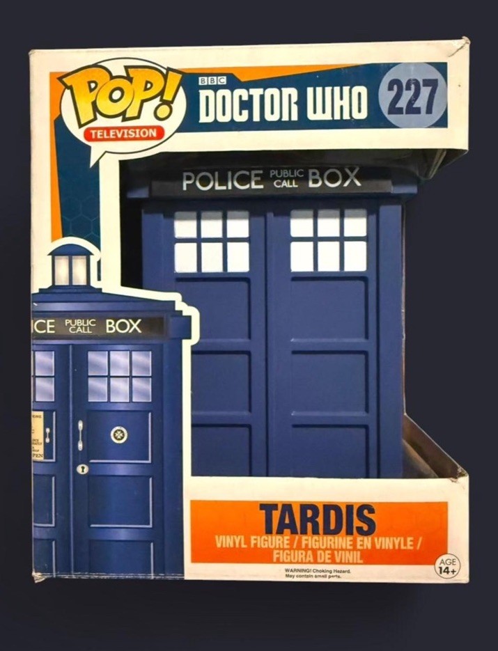 #227 Television Series 1 Bbc 6in Blue