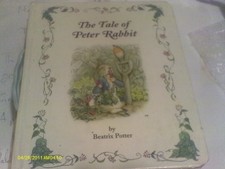 THE TALE OF PETER RABBIT: A STORY BOARD BOOK By Beatrix Potter **Excellent**