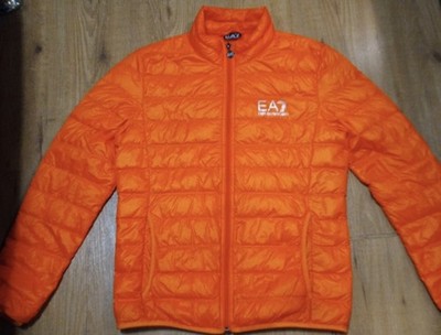 Emporio Armani Original Daunen Jacke orange Gr. 48 EU Neu 
