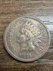 1881 Indian Head Cent Penny  Very fine  Nice Details “Actual Coin Pictured"